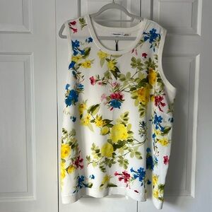 Calvin Klein sleeveless blouse